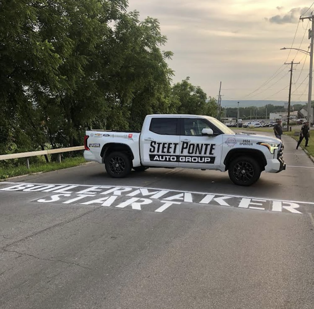 Steet Ponte Auto Group Pace Truck for the 2024 Boilermaker Road Race in Utica, NY